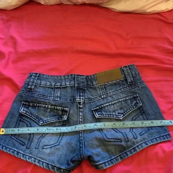 Miss Sixty Y2K, low rise jeans shorts, 100% cotton with stretch - Picture 6 of 11